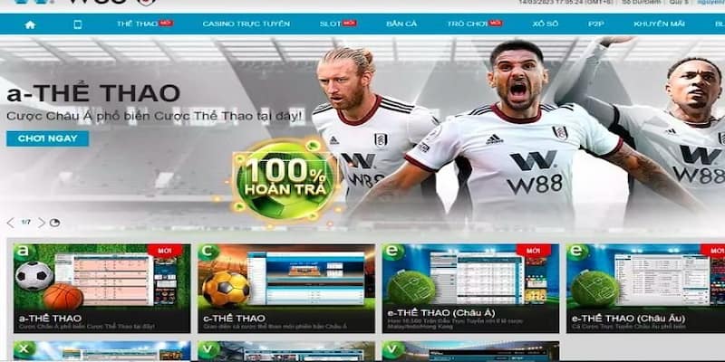 Kèo nhà cái W88 Ưu điểm nổi bật của kèo nhà cái W88